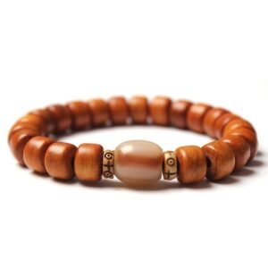 1TibetanYakBoneProtectionBracelet.jpg Tibetan Guardian Spirit Natural Yak Bone Bracelet