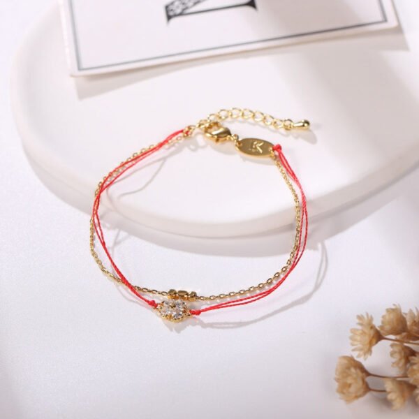 RedStringLuckyCloverBracelet2.jpg Red String Lucky Clover Bracelet