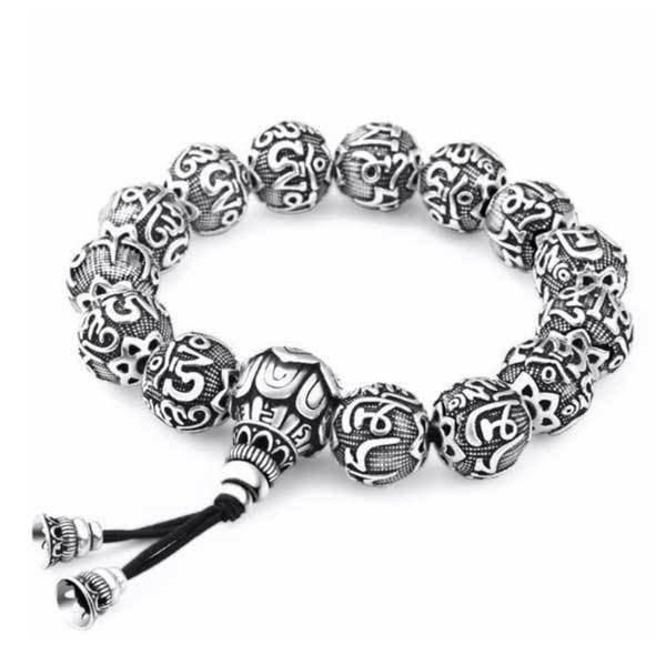 Tibetan-Buddhism-Mani-Mantra-Bracelet5.jpg Copper Wu Lou Mantra Bracelet - Feng Shui for Bracelet Health