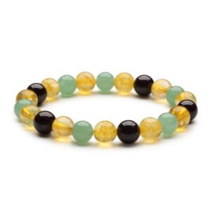 Triple Success Bracelet – Citrine, Aventurine, Garnet