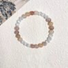 LuckyMoya Sunset Cat's Eye Feng Shui Bracelet | Warm Earthy Tones for Balance & Good Luck