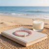 LuckyMoya Blush Cat's Eye Aura Bracelet | Self-Love & Gentle Positive Vibes