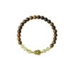 Image30 LuckyMoya Natural Sandalwood & Jade Energy Bracelet with Gourd Charm