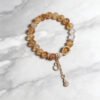 Image58 LuckyMoya Natural Citrine Abundance Bracelet with Gold Gourd Charms