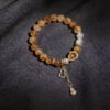 Image62 LuckyMoya Natural Citrine Abundance Bracelet with Gold Gourd Charms