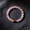 Image68 LuckyMoya Natural Rose Quartz Energy Bracelet with Sandalwood Accents
