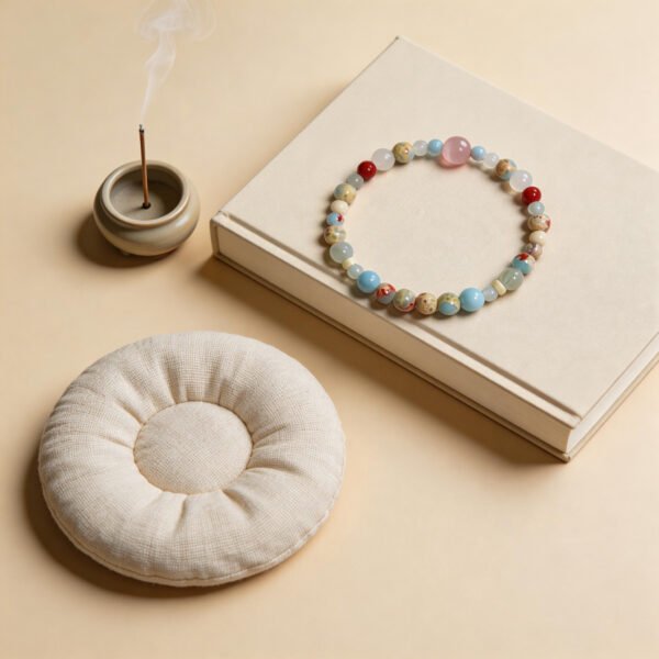 LuckyMoya "Spring Serenity" Feng Shui Bracelet | Boost Your Calm & Positive Energy