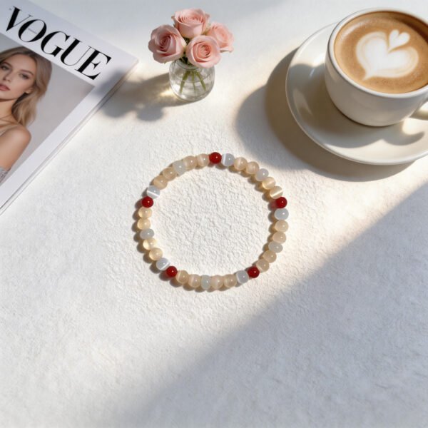 LuckyMoya Cat's Eye Aura Protection Bracelet | Gentle Calm & Grounding Vibes