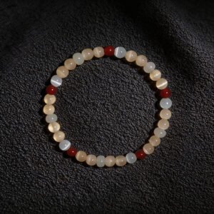 LuckyMoya Cat's Eye Aura Protection Bracelet | Gentle Calm & Grounding Vibes