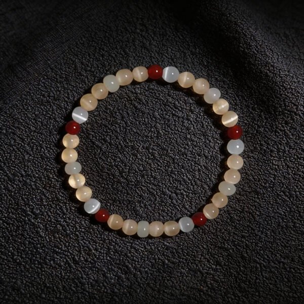 LuckyMoya Cat's Eye Aura Protection Bracelet | Gentle Calm & Grounding Vibes